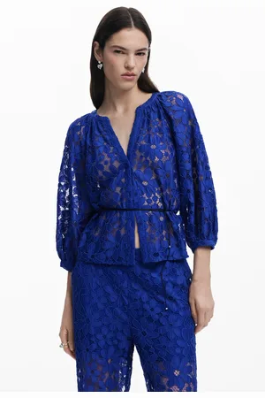 Desigual Ażurowa bluzka