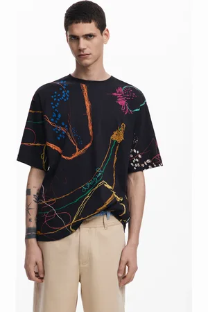 Desigual Koszulka z krótkim rękawem z nadrukami