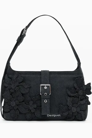 Desigual Średnia torba patch kwiaty