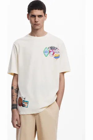 Desigual Koszulka z krótkim rękawem z haftami