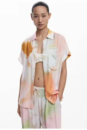 Desigual Koszula z krótkim rękawem tie-dye