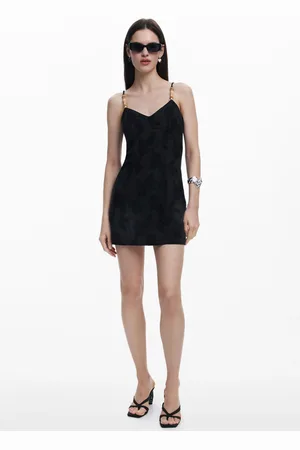 Desigual Sukienka mini z koralikami