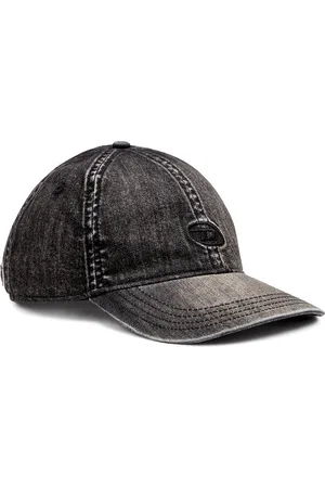 Diesel Light stretch denim cap Caps Man