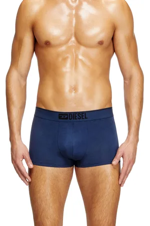 Diesel Three-pack of plain boxer Trunks Man