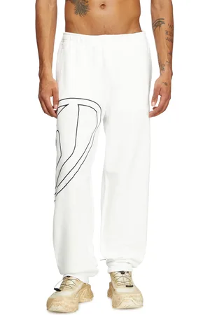 Diesel Track pants with mega oval D Pants Man