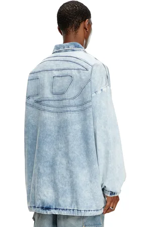 Diesel Denim jacket with Oval D Denim Jackets Man