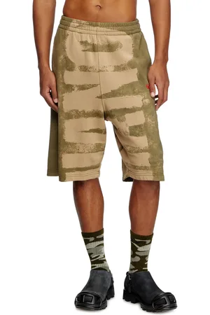 Diesel Sweat shorts with Damiano print Pants Unisex