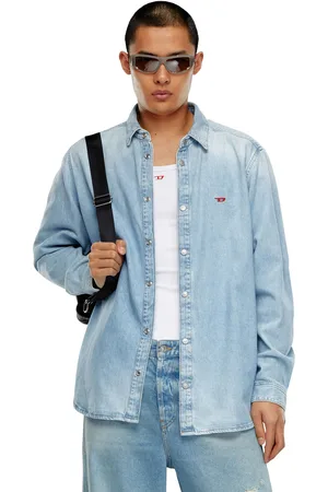 Diesel Shirt in denim Denim Shirts Man