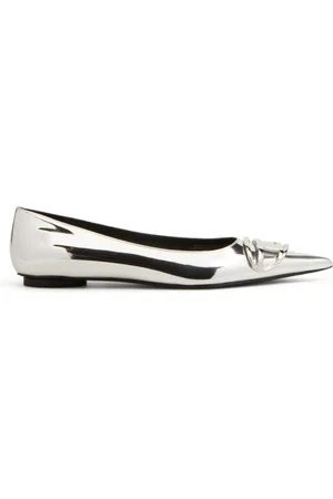 Diesel D-Venus-Ballerina flats with mirror finish Flats Woman