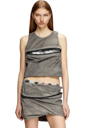 Diesel Bubble top with utility pocket Tops Woman