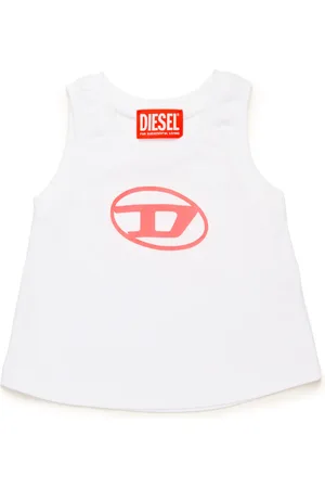 Diesel Sleeveless top with Oval D logo Beachwear Woman