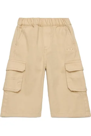 Diesel Cargo pants in cotton gabardine Pants Woman