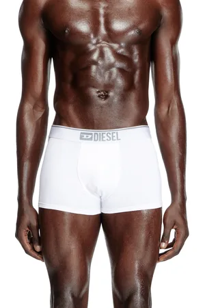 Diesel Three-pack of plain boxer Trunks Man