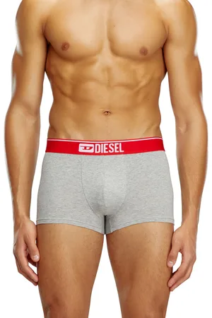 Diesel Three-pack of plain boxer Trunks Man