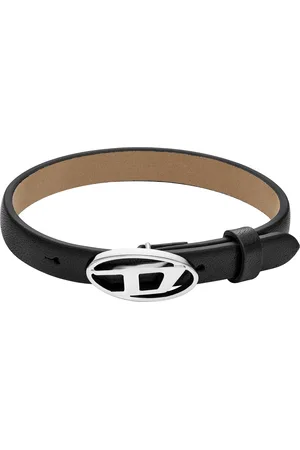 Diesel Leather Stackable Bracelet Bracelets Unisex