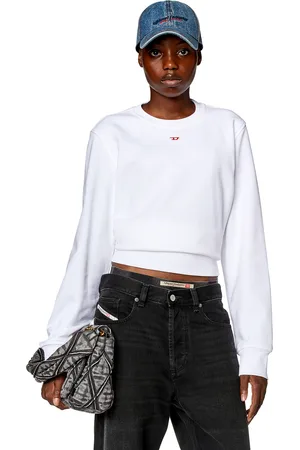 Diesel Sweatshirt with D logo Sweaters Woman
