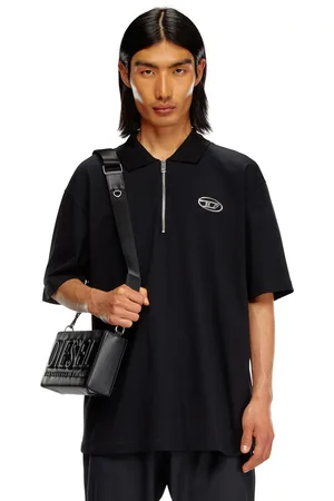 Diesel Polo shirt with half zip Polos Man