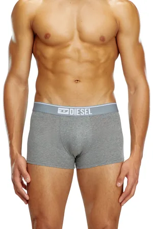 Diesel Three-pack of plain boxer Trunks Man