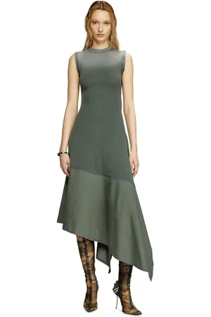 Diesel Asymmetric sleeveless dress Dresses Woman
