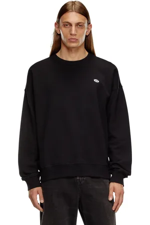 Diesel Sweatshirt with oval D patch Sweaters Man