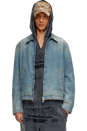 Diesel Denim blouson jacket Denim Jackets Man