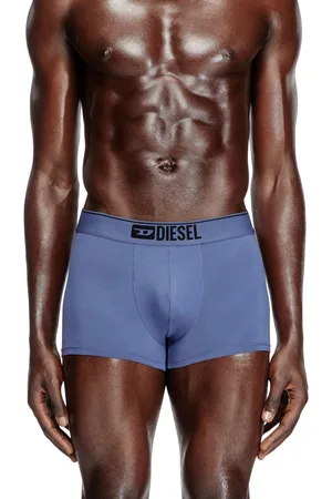 Diesel Three-pack of plain boxer Trunks Man