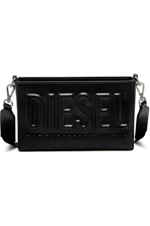 Diesel Dsl 3D-PU camera bag with embossed logo Shoulder Bags Man
