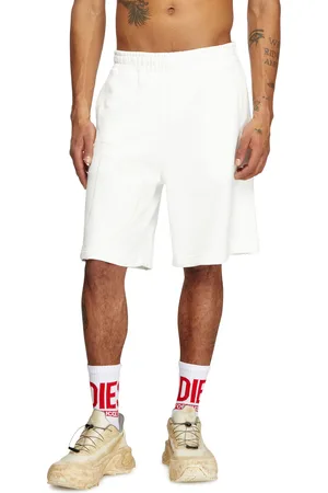 Diesel Sweat shorts with maxi D logo Shorts Man