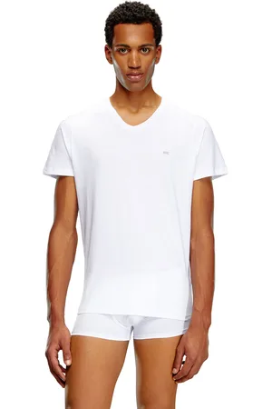 Diesel Three-pack of V-neck T-shirts Tops Man