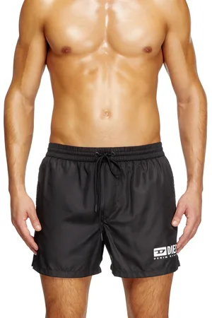 Diesel Mid-length swim shorts with logo print Swim shorts Man