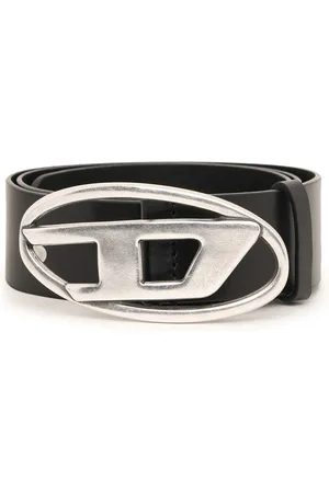 Diesel Leather belt with D buckle Belts Man