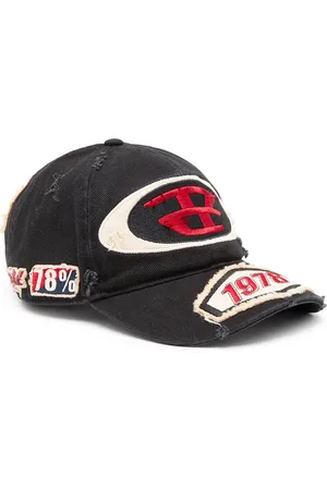 Diesel Baseball cap with embroidered patches Caps Man