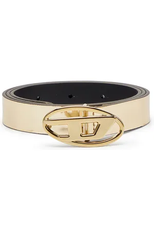 Diesel Slim metallic belt Belts Woman