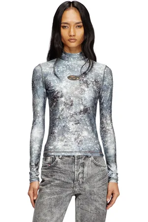 Diesel Long sleeved turtle neck top T-Shirts Woman