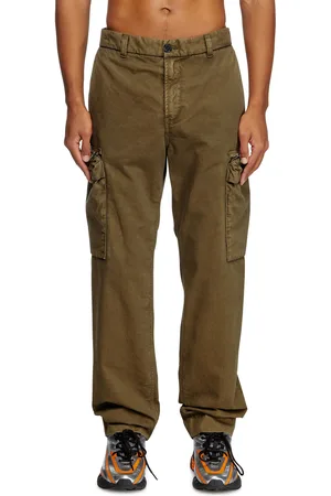 Diesel Pants in faded peachskin twill Pants Man