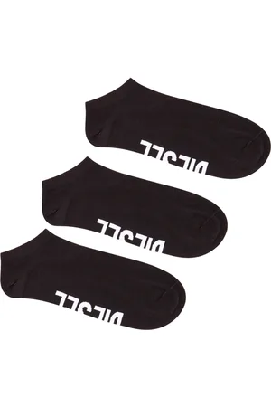 Diesel 3-pack low-cut logo instep socks Socks Man