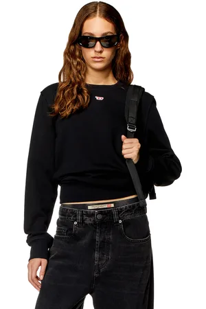 Diesel Sweatshirt with D logo Sweaters Woman