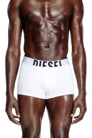 Diesel Three-pack boxer briefs in stretch cotton Trunks Man