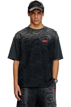 Diesel T-shirt with hole detail T-Shirts Man