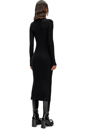 Diesel Mock-neck midi dress Dresses Woman