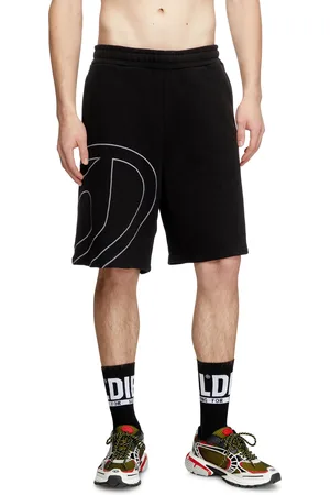 Diesel Sweat shorts with maxi D logo Shorts Man