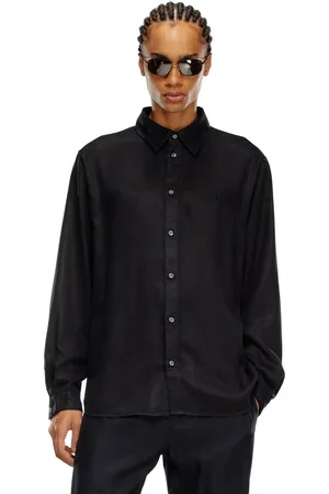 Diesel Fluid shirt with logo embroidery Shirts Man