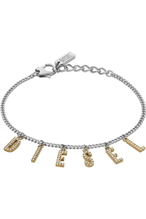 Diesel Two-Tone Stainless Steel Chain Bracelet Bracelets Unisex