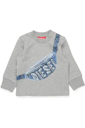Diesel Sweatshirt with bag print Sweaters Man