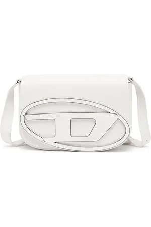 Diesel 1DR M-Iconic medium shoulder bag in leather Shoulder Bags Woman
