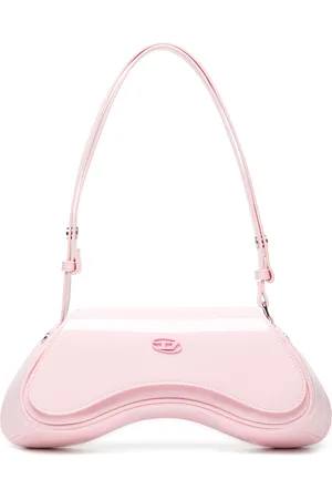 Diesel Play-Crossbody bag in glossy PU Shoulder Bags Woman