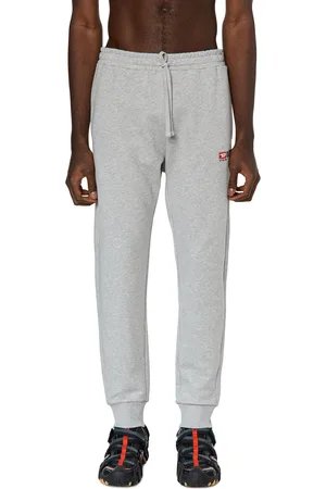 Diesel Track pants with embroidered logo Pants Man