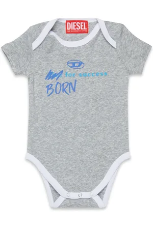 Diesel Born For Success newborn bodysuit Underwear Unisex