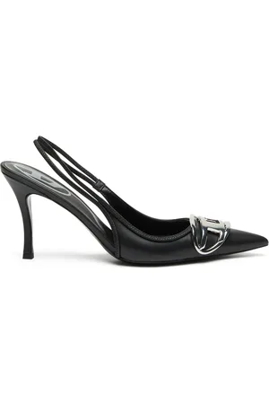 Diesel D-Venus-Slingback pumps in nappa leather Heels Woman