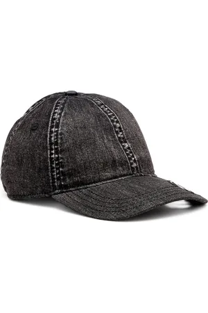 Diesel Light stretch denim cap Caps Man